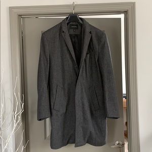 Poly/Wool Blend Overcoat